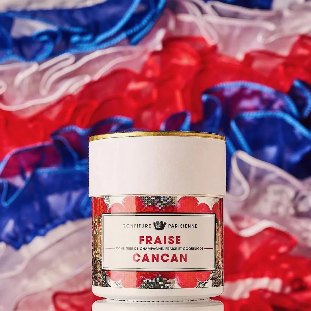 香檳、草莓與罌粟籽糖漿(草莓康康舞)【紅磨坊聯名款】 - Confiture Parisienne 巴黎人果醬 3 CONFITURE PARISIENNE 巴黎人果醬 香檳、草莓與罌粟籽糖漿(草莓康康舞)【紅磨坊聯名款】 - Confiture Parisienne 巴黎人果醬:圖片 3