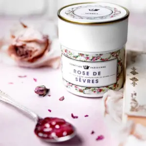 玫瑰覆盆子果醬 (來自Sèvres的玫瑰) 產品主圖 | Confiture Parisienne 巴黎人果醬.