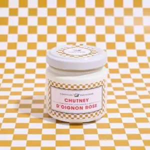 粉紅洋蔥甜酸抹醬 CHUTNEY d’Oignon Rose 產品主圖 | Confiture Parisienne 巴黎人果醬.