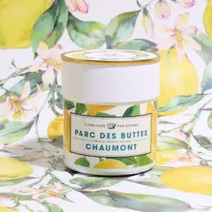 檸檬與薄荷果醬 PARC DES BUTTES CHAUMONT 包裝圖案 | Confiture Parisienne 巴黎人果醬.
